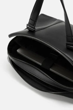 ZARA Malas|Malas / Mochilas^PASTA DUPLA TEXTURA Preto