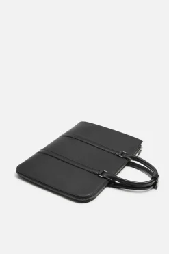 ZARA Malas|Malas / Mochilas^PASTA SLIM TEXTURA Preto