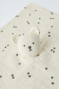 PELUCHE DOUDOU COM URSO E PASSARINHOS-ZARA Outlet