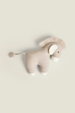 PELUCHE INFANTIL GUIZO BURRO-ZARA Discount