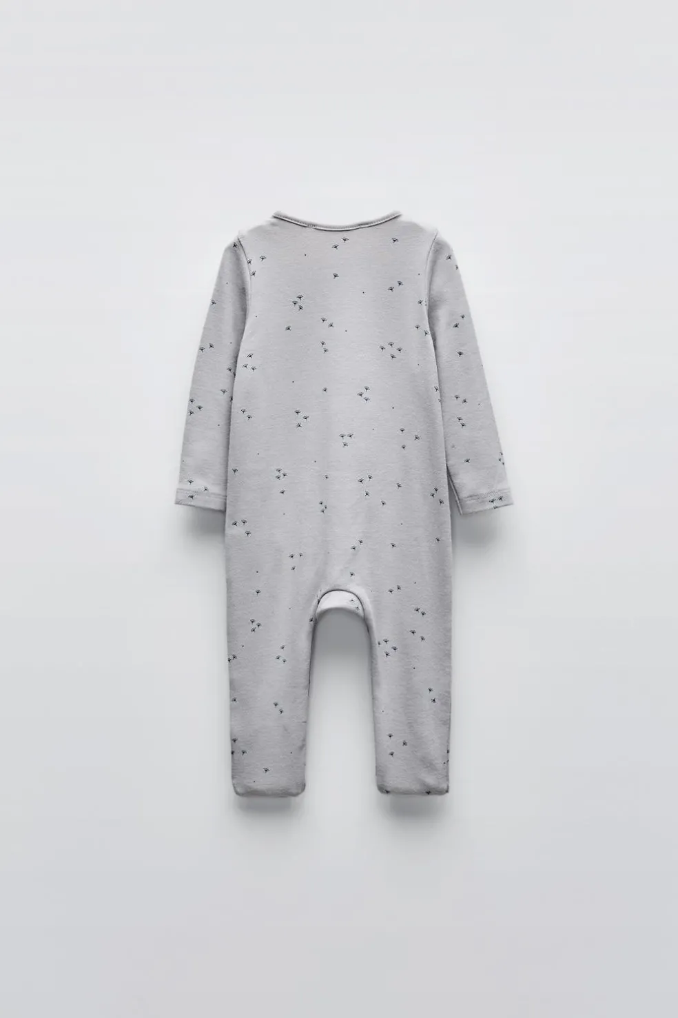 PIJAMA ESTAMPADO COM PÉ CONVERSÍVEL-ZARA New
