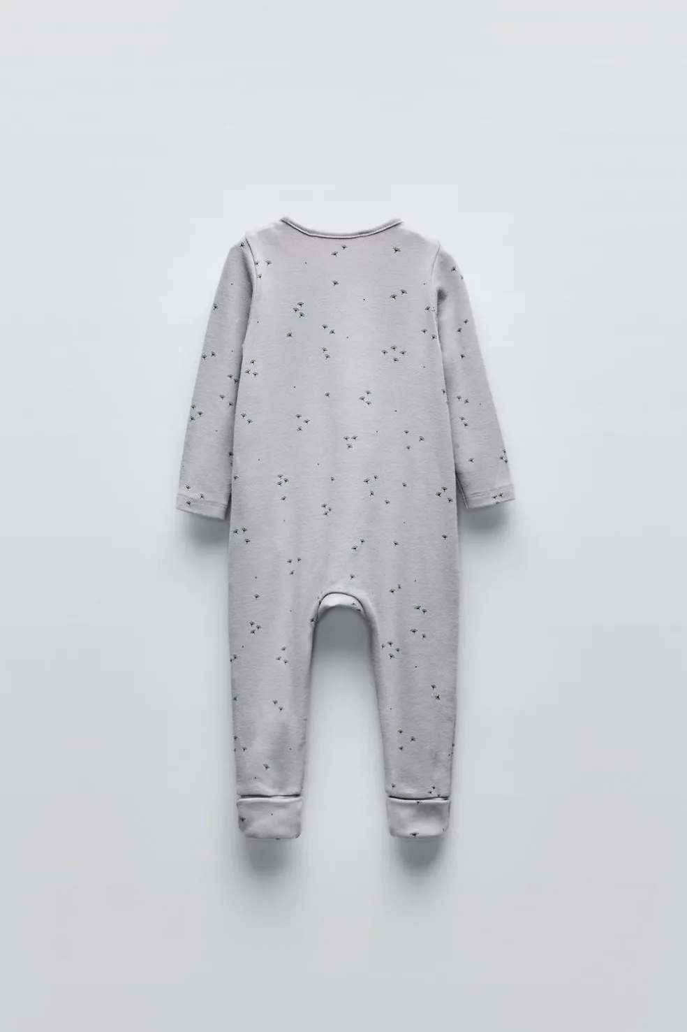 PIJAMA ESTAMPADO COM PÉ CONVERSÍVEL-ZARA New