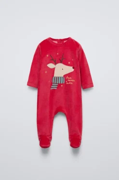 PIJAMA INTEIRO COM RENA-ZARA Discount