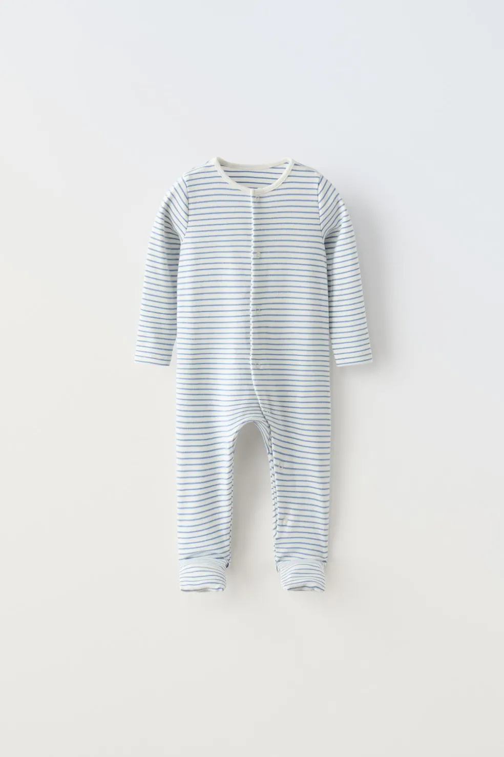 PIJAMA INTEIRO PÉ CONVERSÍVEL RISCAS-ZARA Cheap