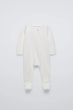 PIJAMA POINTELLE PÉ CONVERSÍVEL-ZARA Outlet