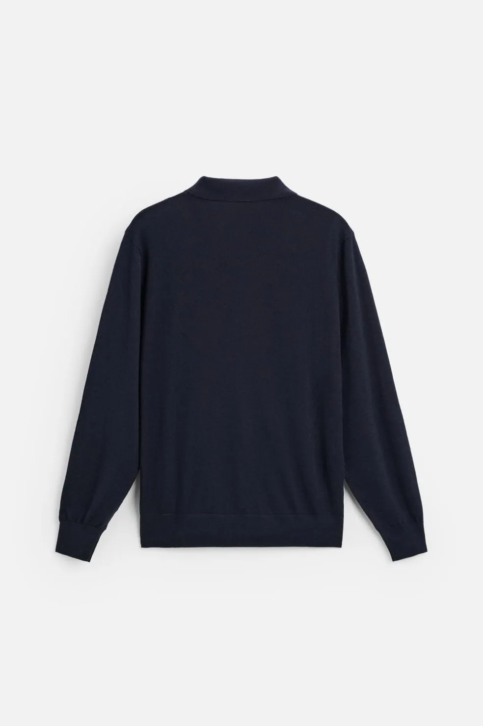 ZARA Camisola / Casacos|Polos^POLO DE MALHA 100% CAXEMIRA Azul-marinho