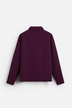 ZARA T-Shirts|Polos^POLO INTERLOCK Roxo