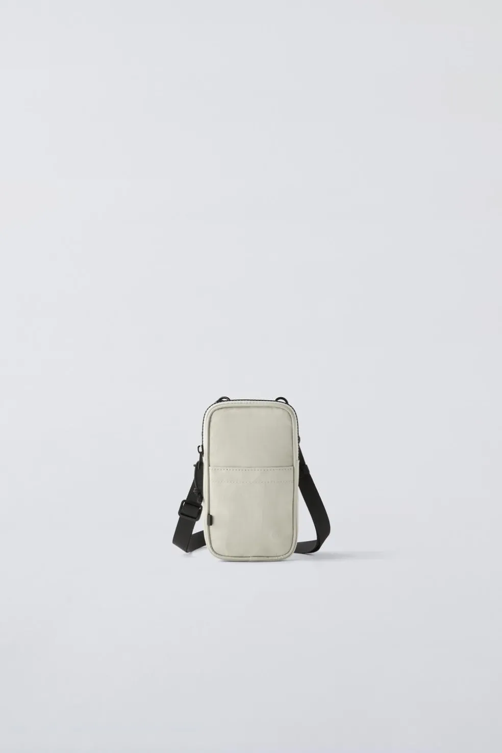 PORTA-TELEMÓVEL COM EFEITO DE CAUCHO-ZARA Sale