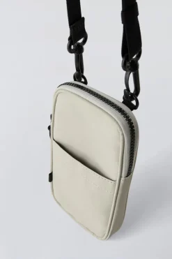 PORTA-TELEMÓVEL COM EFEITO DE CAUCHO-ZARA Sale
