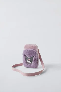 PORTA-TELEMÓVEL COM PELO KUROMI © SANRIO-ZARA Shop