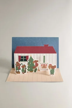 POSTAL DESDOBRÁVEL RATINHOS NATAL-ZARA Shop