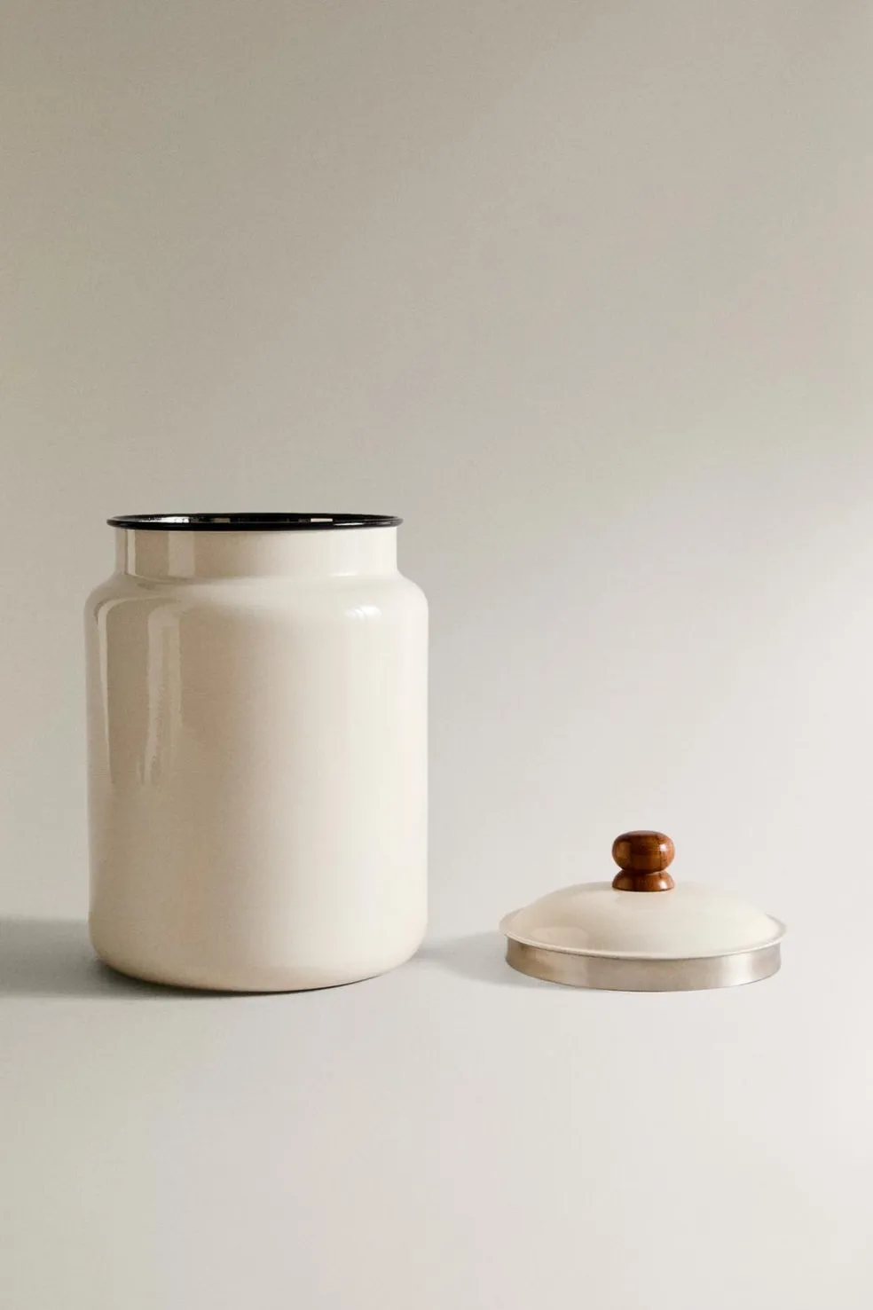 ZARA Animais De Estimação|Animais De Estimação^POTE DE SNACKS DE ESMALTE GRANDE PARA ANIMAIS DE ESTIMAÇÃO Branco