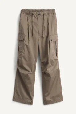 ZARA Calças^PRSHT PNT 13 Cinzento-toupeira