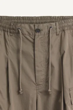 ZARA Calças^PRSHT PNT 13 Cinzento-toupeira