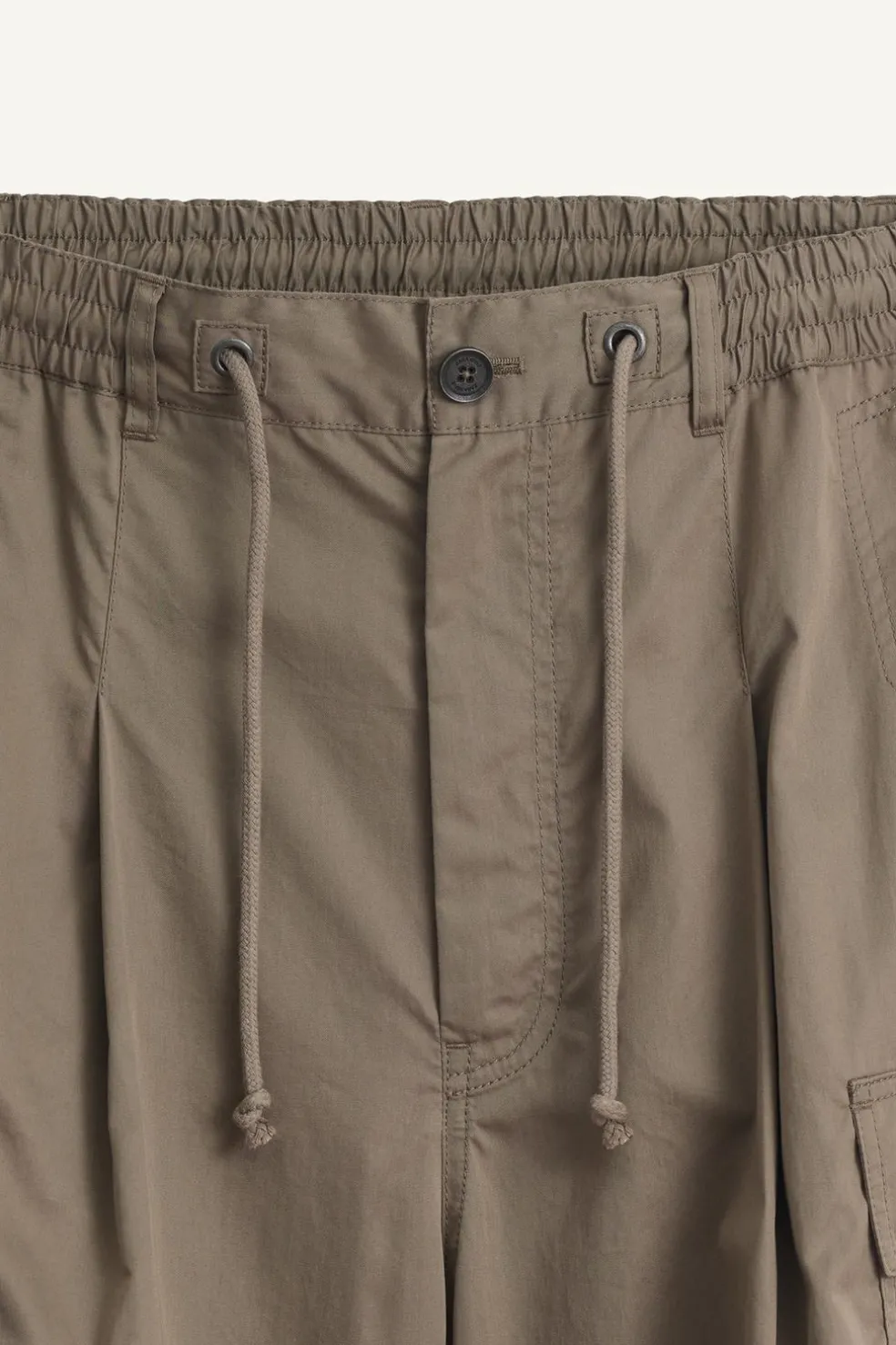 ZARA Calças^PRSHT PNT 13 Cinzento-toupeira