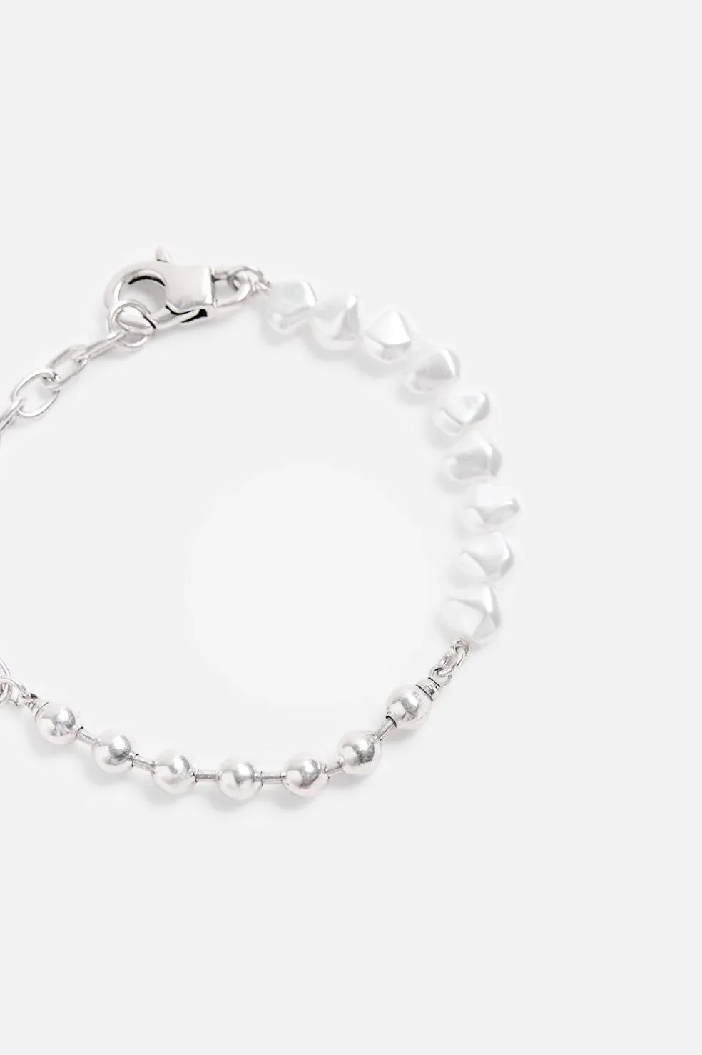 ZARA Acessórios^PULSEIRA COMBINADA PÉROLAS Prata