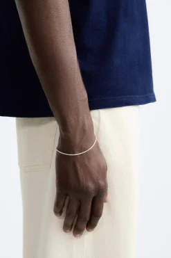 ZARA Acessórios^PULSEIRA EM CORDÃO METÁLICO Prata