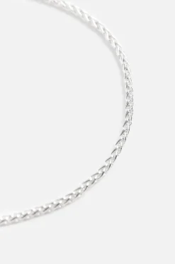 ZARA Acessórios^PULSEIRA EM CORDÃO METÁLICO Prata
