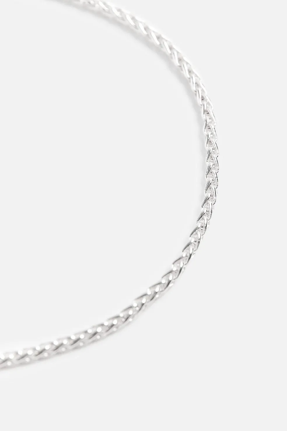 ZARA Acessórios^PULSEIRA EM CORDÃO METÁLICO Prata