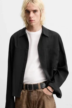 ZARA Acessórios^PULSEIRA MISSANGAS PEDRA Preto