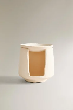 ZARA Fragrâncias Para Casa|Fragrâncias Para Casa^QUEIMADOR ESTRUTURA PRATO CERÂMICA Branco