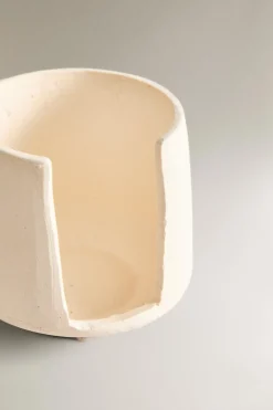 ZARA Fragrâncias Para Casa|Fragrâncias Para Casa^QUEIMADOR ESTRUTURA PRATO CERÂMICA Branco