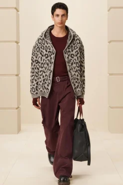 ZARA Calças^RGLR PNT 13 Bordeaux