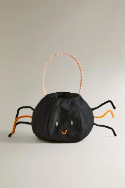 SACO DE CARAMELOS INFANTIL COM ARANHA DE HALLOWEEN-ZARA Discount