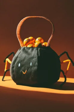 SACO DE CARAMELOS INFANTIL COM ARANHA DE HALLOWEEN-ZARA Discount