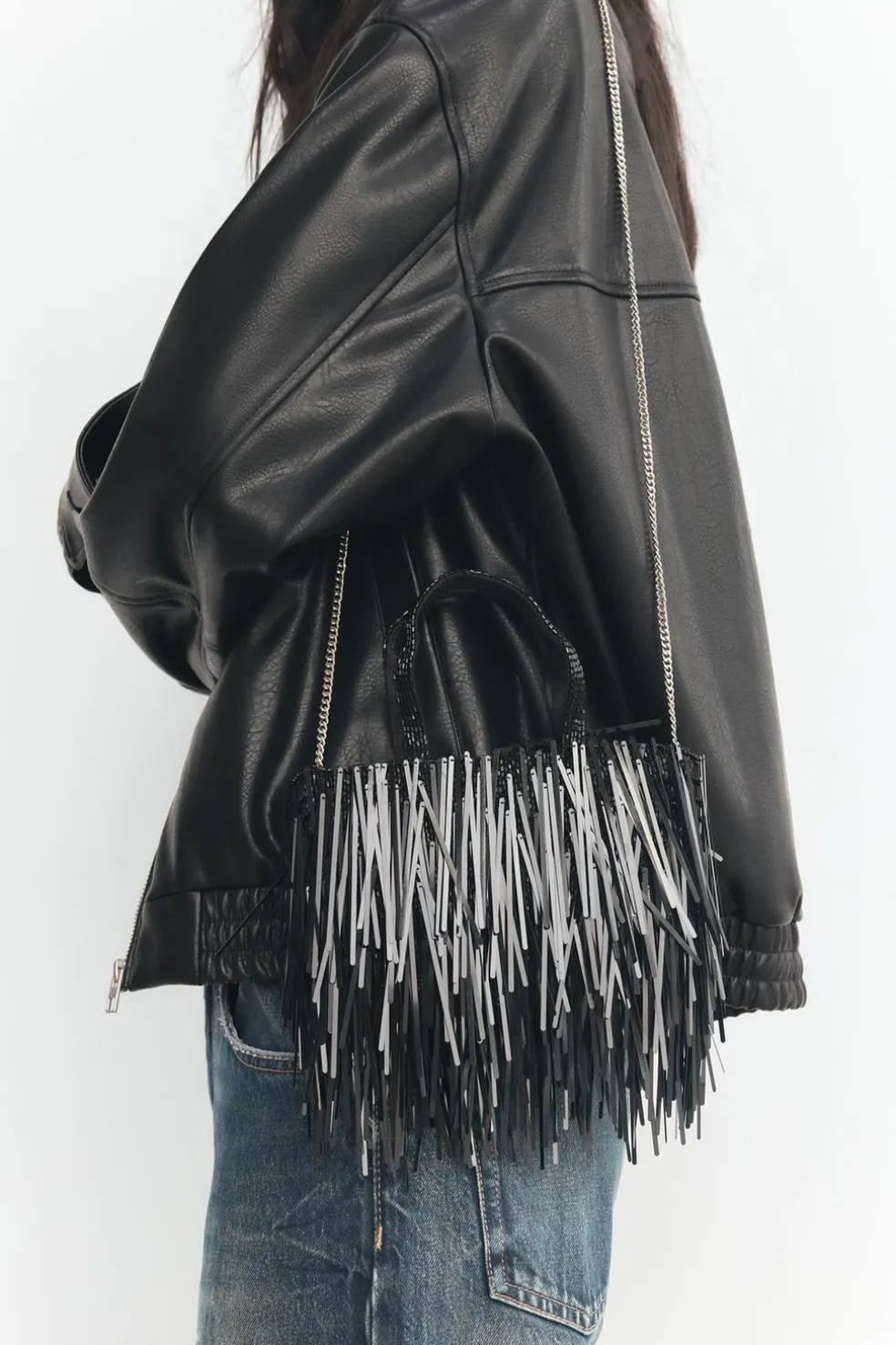ZARA Malas^SACO MISSANGAS Preto