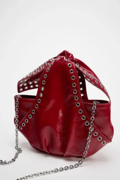 ZARA Malas^SACO PEQUENO TACHAS Vermelho