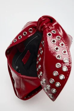 ZARA Malas^SACO PEQUENO TACHAS Vermelho