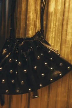 ZARA Malas^SACO PEQUENO TACHAS Preto