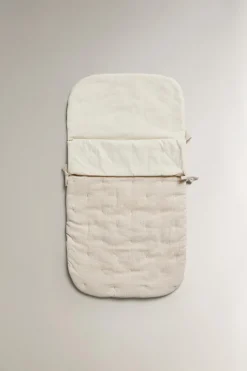 SACO PORTA-BEBÉ DE LINHO ESTAMPADO-ZARA Sale