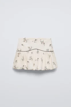 SAIA BALÃO COM ESTAMPADO BOTAS-ZARA Hot