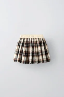 SAIA BERMUDA AOS QUADRADOS-ZARA Flash Sale