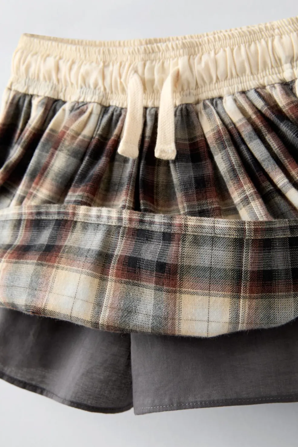 SAIA BERMUDA AOS QUADRADOS-ZARA Flash Sale