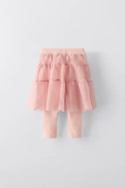 SAIA DE TULE COM LEGGINGS-ZARA Clearance