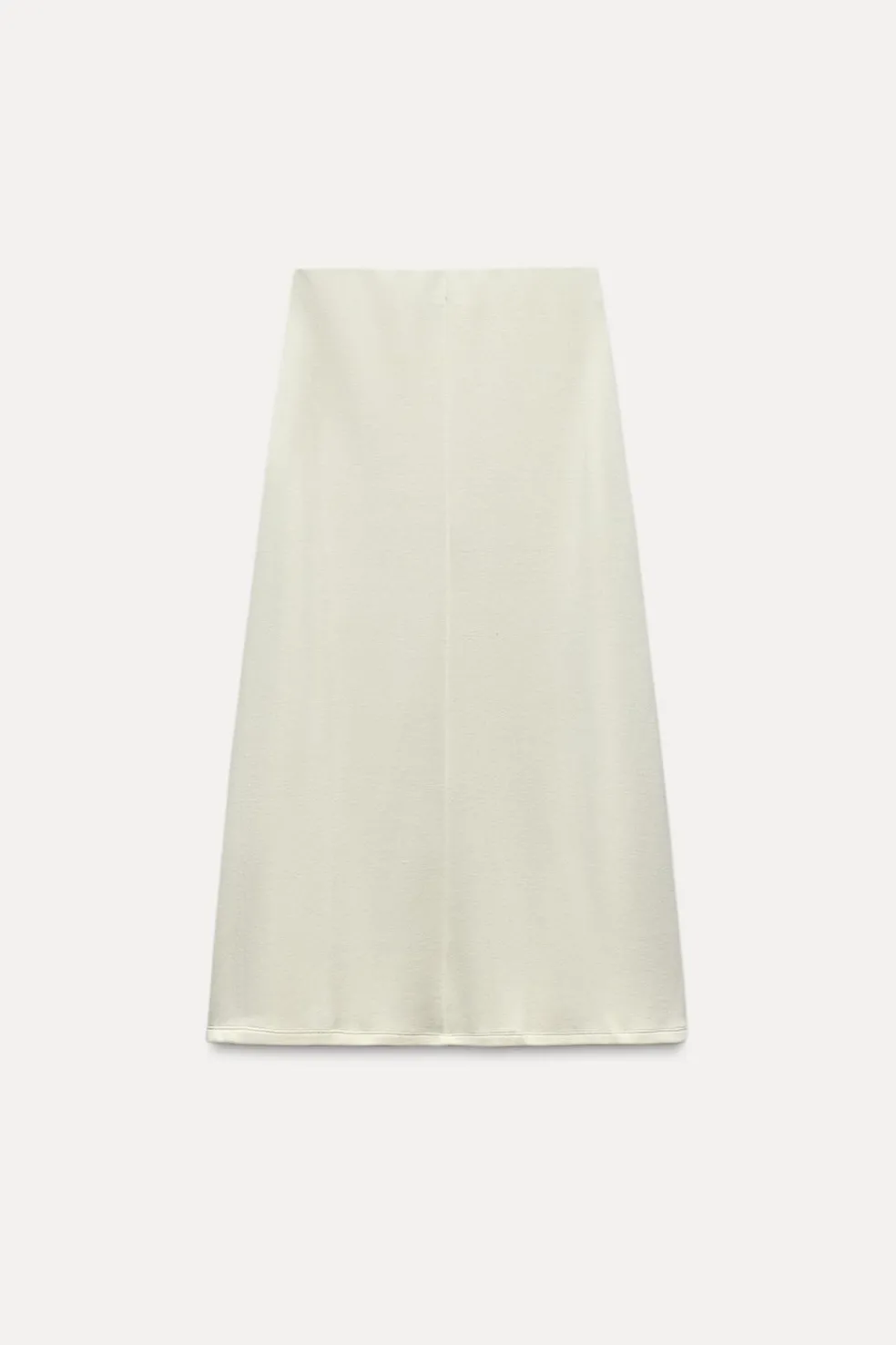ZARA Winter Layersnew|Saias / Calções^SAIA MIDI SOFT Cru