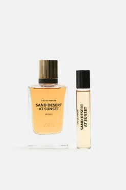 ZARA Perfumes^SAND DESERT AT SUNSET INTENSE EDP 100 ML (3.38 FL. OZ) + SAND DESERT AT SUNSET EDP 20ML (0.67 FL. OZ) 0220/327
