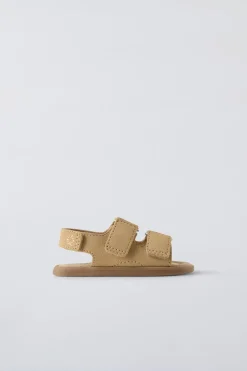 SANDÁLIA DE PELE-ZARA Store