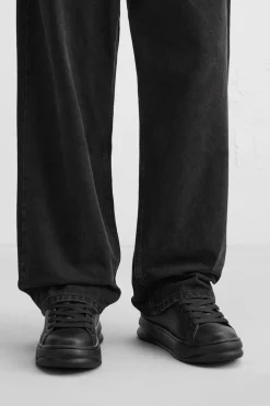 ZARA Desportivos|Sapatos^SAPATILHA COM VOLUME E DESENHO Preto