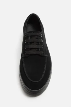 ZARA Desportivos|Sapatos^SAPATILHA DE PELE CASUAL Preto