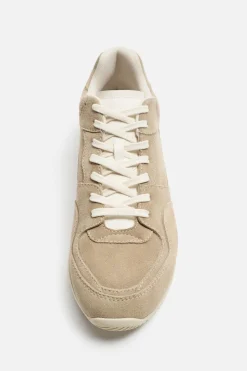ZARA Desportivos|Sapatos^SAPATILHA DE PELE EDIÇÃO LIMITADA Bege
