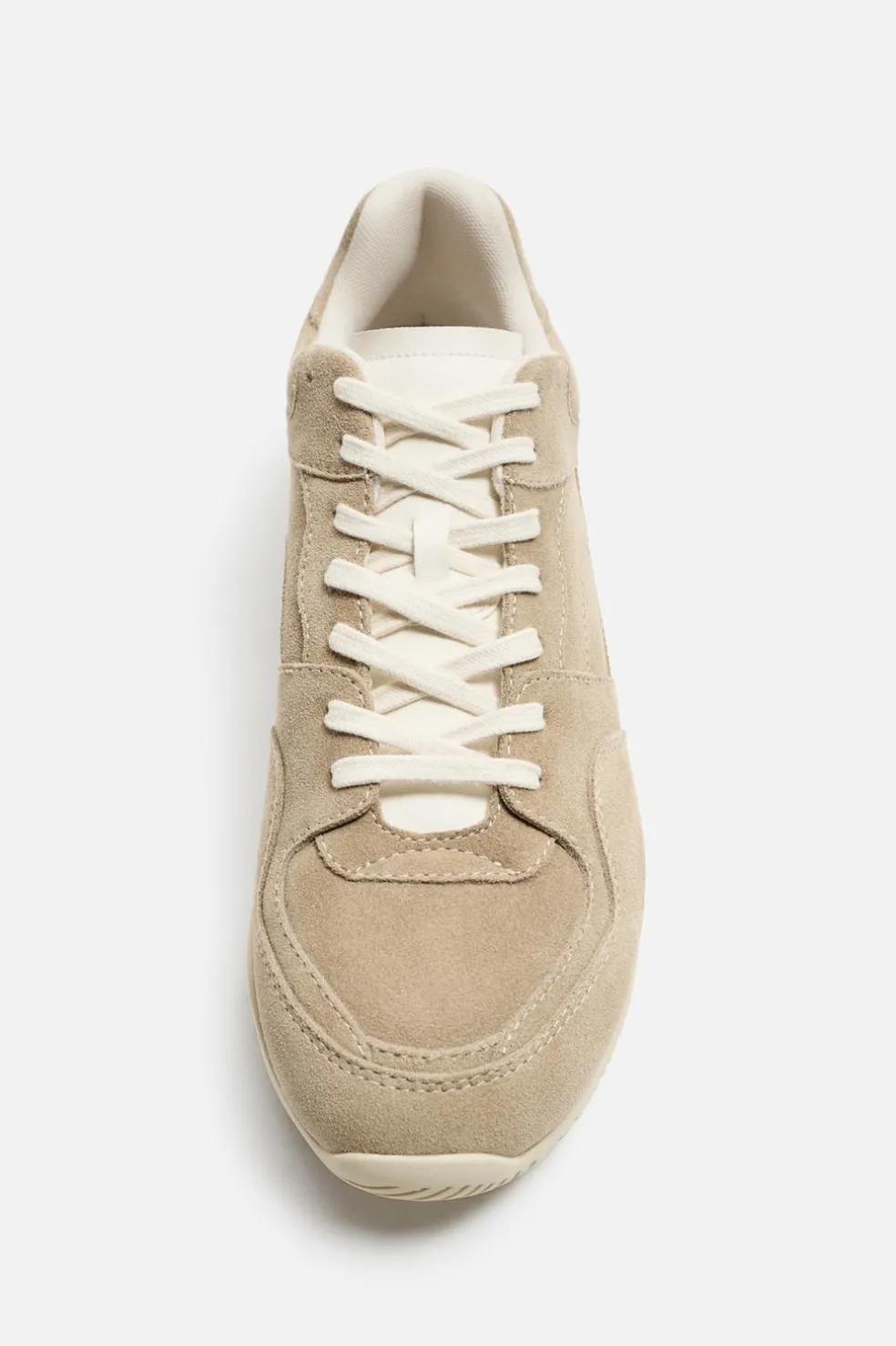 ZARA Desportivos|Sapatos^SAPATILHA DE PELE EDIÇÃO LIMITADA Bege