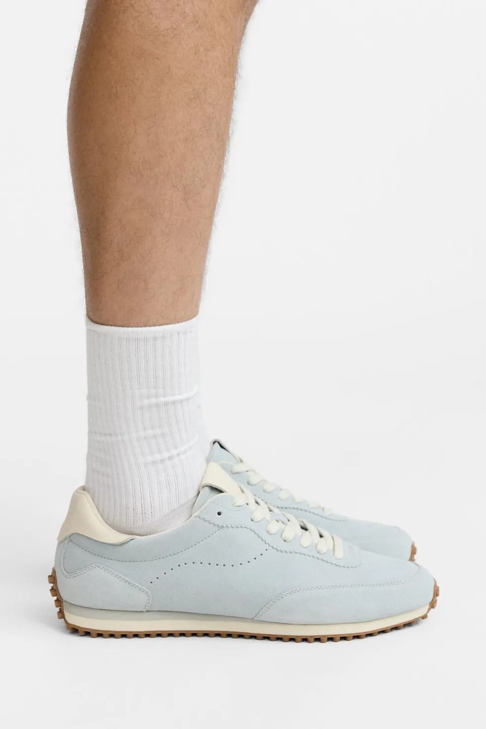 ZARA Desportivos|Sapatos^SAPATILHA DE PELE EDIÇÃO LIMITADA Azul