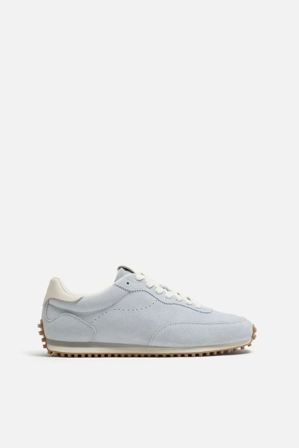 ZARA Desportivos|Sapatos^SAPATILHA DE PELE EDIÇÃO LIMITADA Azul