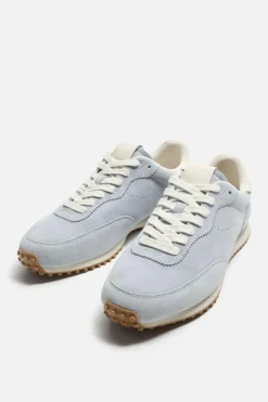 ZARA Desportivos|Sapatos^SAPATILHA DE PELE EDIÇÃO LIMITADA Azul