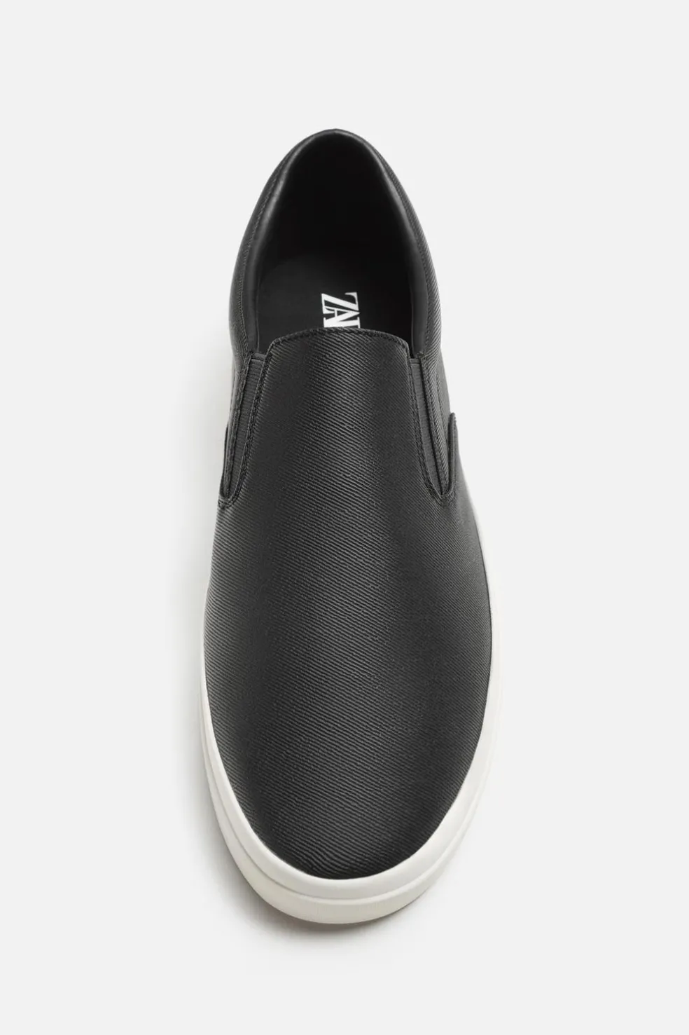ZARA Desportivos|Sapatos^SAPATILHA SEM CORDÕES Preto