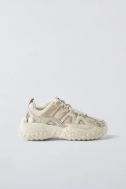 SAPATILHAS DESPORTIVAS COM VÁRIAS PEÇAS-ZARA Online